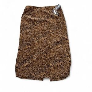 Vintage‎ Paisley Print Maxi Skirt